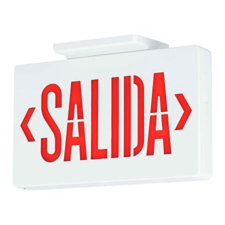 Hubbell Lighting Hubbell-Compass CSREIV LED Salida Exit Sign w/ Battery Back-up CSREIV
